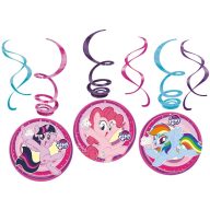 My Little Pony Rainbow Sparkle ribbon decoration 6-piece set