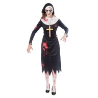 Halloween Zombie Nun adult costume M/L