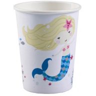 Mermaid Shellebrate paper cup 8 pcs 250 ml