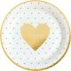 Love Everyday paper plate 8 pcs 23 cm