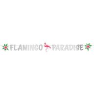 Flamingo Flamingo Paradise paper sign 135 cm
