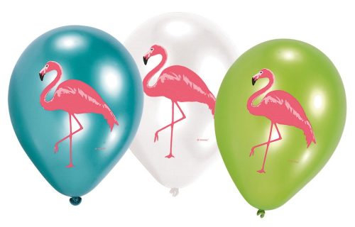 Flamingo Pink air-balloon, balloon 6 pieces 11 inch (27,5 cm)