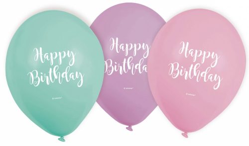 Happy Birthday Balloon (6 pieces)