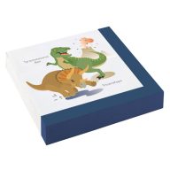 Dinosaur Happy  napkin 20 pcs 33x33 cm