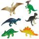 Dinosaur Happy plastic figures 8-piece set
