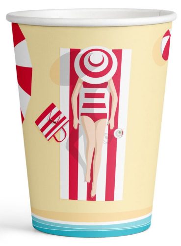 Summer Stories Paper Cup (8 pieces) 250 ml