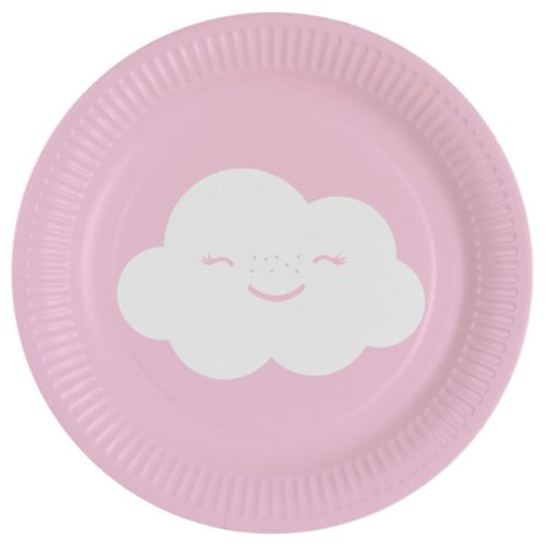 Rainbow and Cloud Rainbow and Cloud paper plate 8 pcs 18 cm