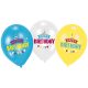 Happy Birthday Brown air-balloon, balloon 6 pieces 11 inch (27,5 cm)