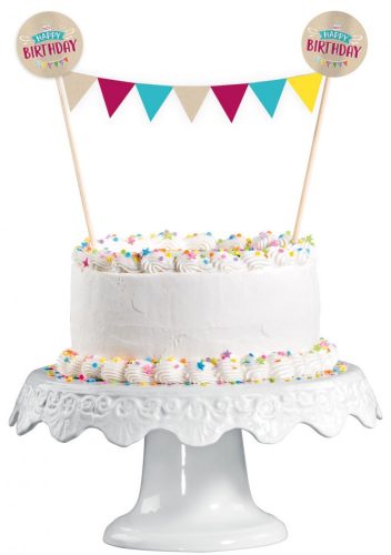 Happy Birthday Cake Bunting