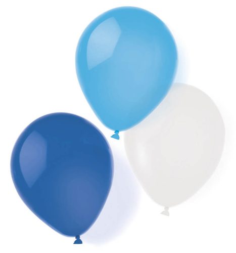 Blue Sky Blue air-balloon, balloon 8 pcs 10 inch (25,4 cm)