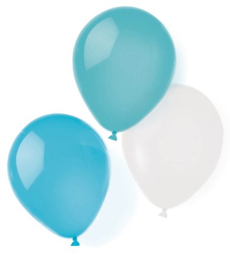 Aqua Glamor Foil Balloon (8 pieces) 10 inch (25,4 cm)