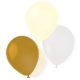 Gold Gold Brush air-balloon, balloon 8 pcs 10 inch (25,4 cm)
