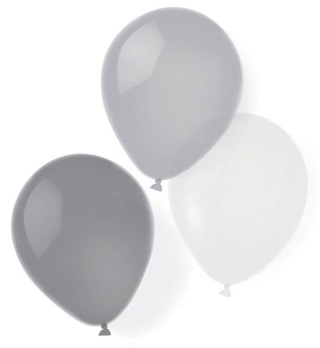 Silver Silver Dream air-balloon, balloon 8 pieces 10 inch (25,4 cm)