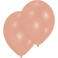 Colour Pearl Rosegold Pink Balloon, 10 Pcs 11 inch (27.5 cm)