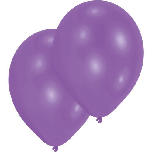 Balloon (10 pieces, 27,5 cm) Metallic Violet