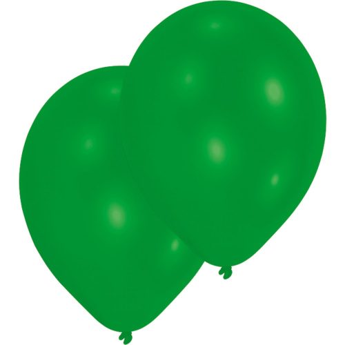 Green Green air-balloon, balloon 25 pieces 11 inch (27,5 cm)