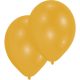 Gold Metallic Gold air-balloon, balloon 25 pieces 11 inch (27,5 cm)