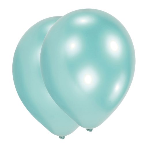 Balloon (50 pieces, 27,5 cm) Pearl Caribbean Blue
