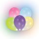 Colour Colorful light up LED balloon, balloon 12 pieces 11 inch (27,5 cm)