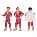 Jusice League Red Shazam Costume 8-10 years
