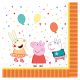 Peppa Pig Confetti napkin 16 pcs 33x33 cm
