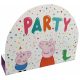 Peppa Pig Confetti Party invitation card 8 pcs.