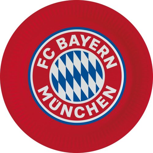 FC Bayern München Paper Plate (8 pieces) 23 cm