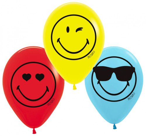 Emoji Wink air-balloon, balloon 6 pieces 11 inch (27,5cm)