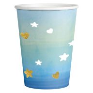 Baby Hello World Boy Paper Cup 8 pcs 250 ml
