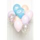Colour Pastel Happy Birthday balloon, 10-piece balloon set 11 inch (27.5cm)
