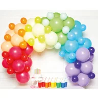 Colour Rainbow balloon, balloon garland 78-piece set