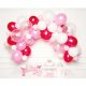 Colour Pink air-balloon, balloon garland 70 pieces set