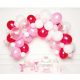 Colour Pink air-balloon, balloon garland 70 pieces set