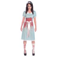 Halloween Bloody Muderous Twin Glow Adult Costume M