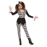 Halloween Jester Court jester adult costume S