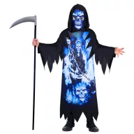 Halloween Neon Reaper Costume 3-4 years