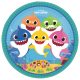 Baby Shark Music paper plate 8 pcs 23 cm