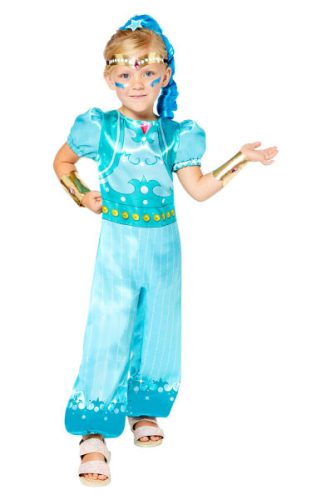 Shimmer and Shine blue costume 3-4 years