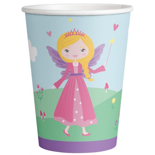 Princess Spell paper cup set of 8, 250 ml
