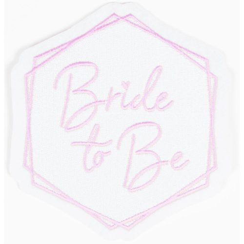 Bride to be iron-on textile sticker