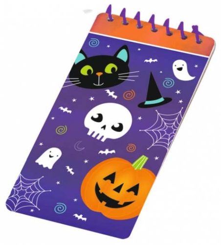 Halloween notebook 10 cm