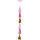 Pastel Pink Balloon ribbon + balloon weight holder
