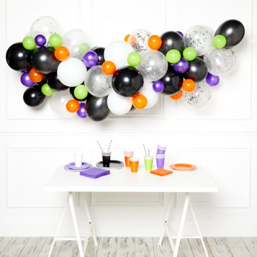 Halloween Mystic air-balloon, balloon garland 70 pieces set
