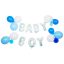 Baby Baby Boy Boy foil balloon, balloon set