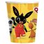 Bing Yellow paper cup 8 pcs 250 ml