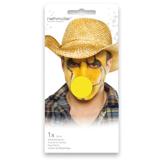 Party Make Up, Yellow Face Paint 28 ml