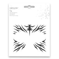 Party Tiger Face Tattoo