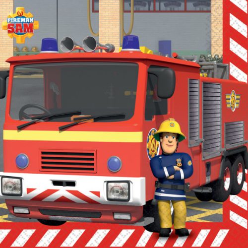 Fireman Sam Teamwork napkin 16 pcs 33x33 cm