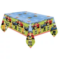 Fireman Sam Teamwork paper tablecloth 120x180 cm