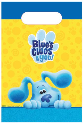 Blue Azure Clues Fun gift bag 8 pcs.